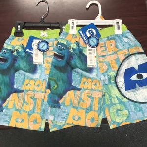 2 BRAND NEW boys swim trunks with tags!!